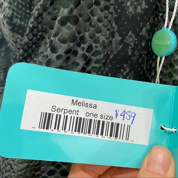 Melissa Odabash animal python print beach maxi dress - Picture 7 of 7